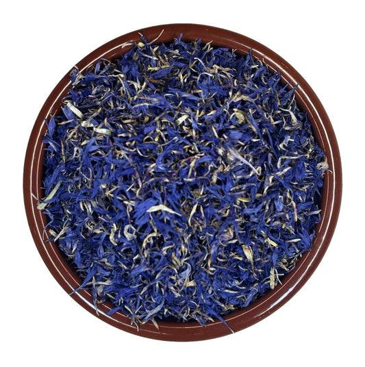 Blue Cornflower Petals - Premium Grade